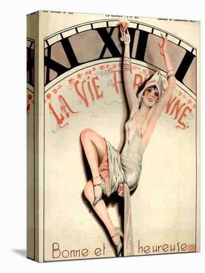 1920s France La Vie Parisienne Magazine Cover-null-Premier Image Canvas