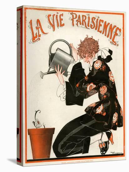 1920s France La Vie Parisienne Magazine Cover-null-Premier Image Canvas