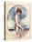 1920s France La Vie Parisienne Magazine Plate-null-Premier Image Canvas