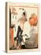 1920s France La Vie Parisienne Magazine Plate-null-Premier Image Canvas