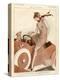 1920s France La Vie Parisienne Magazine Plate-null-Premier Image Canvas