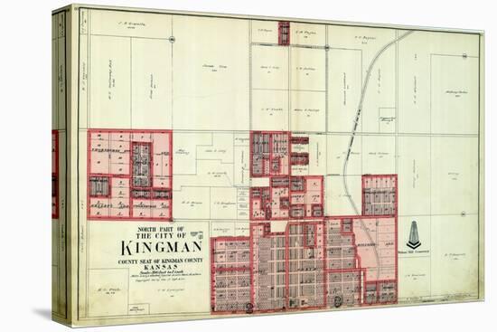 1921, Kingman - North, Kansas, United States-null-Premier Image Canvas