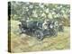 1929 Le Mans Winning Bentleys-Clive Metcalfe-Premier Image Canvas