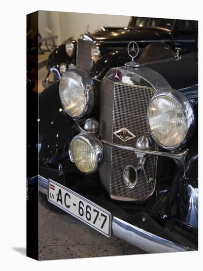 1930s-Era Mercedes Cars, Riga Motor Museum, Riga, Latvia-Walter Bibikow-Premier Image Canvas