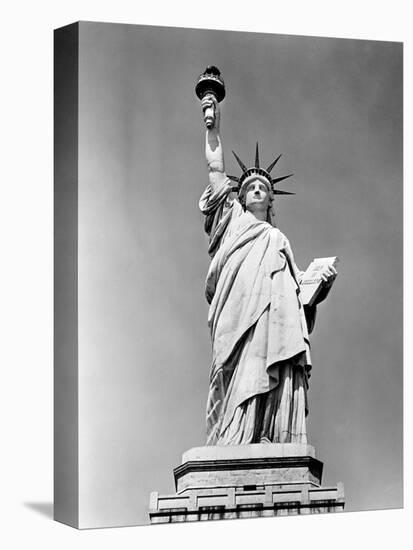 1930s Statue of Liberty NY Harbor Ellis Island National Monument 1886-null-Premier Image Canvas