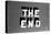 1930s THE END RETRO MOVIE TITLE-H. Armstrong Roberts-Premier Image Canvas