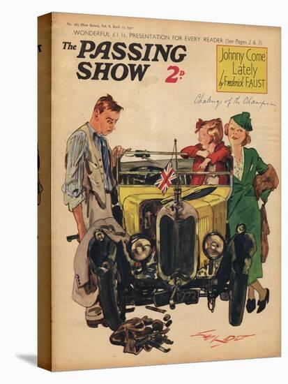 1930s UK Passing Show Magazine Cover-null-Premier Image Canvas