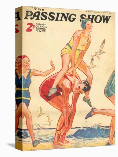 1930s UK The Passing Show Magazine Cover-null-Premier Image Canvas