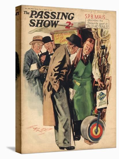1930s UK The Passing Show Magazine Cover-null-Premier Image Canvas