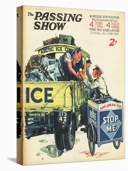 1930s UK The Passing Show Magazine Cover-null-Premier Image Canvas