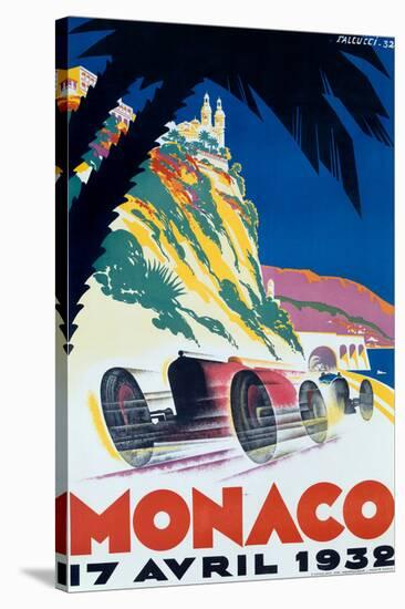 1932 Monaco F1 Grand Prix-Archivea Arts-Stretched Canvas