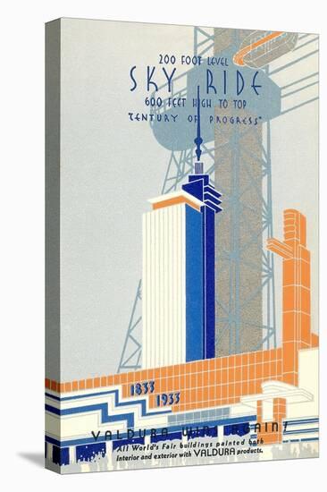 1933 Chicago World's Fair 1933, Century of Progress-null-Stretched Canvas