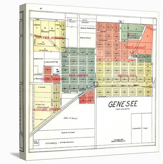 1937, Genesee, Idaho, United States-null-Premier Image Canvas