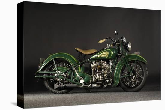 1937 Indian Sport Scout-S. Clay-Premier Image Canvas