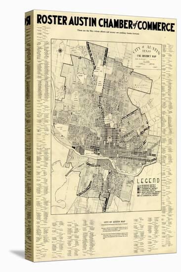 1939, Austin Chamber of Commerce, Texas, United States-null-Premier Image Canvas