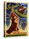 1940s France Lady In The Dark Film Poster-null-Premier Image Canvas