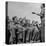 1945: Emil Kimmich Former German Army Captain and Singing Choir of Teen Prisoners, Attichy, France-Ralph Morse-Premier Image Canvas