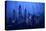 1945: New York Skyline View During Twilight Hours-Andreas Feininger-Premier Image Canvas