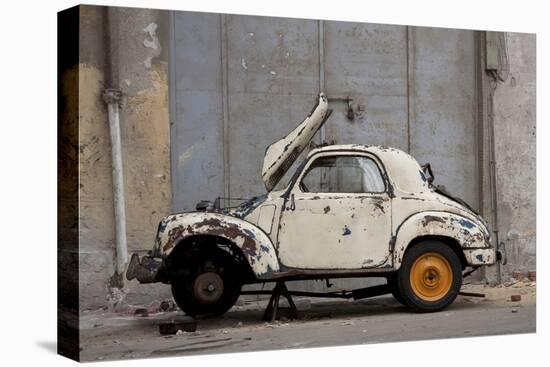 1948 Fiat Torbelino Car, Restoration Project, Alexandria, Egypt-Peter Adams-Premier Image Canvas