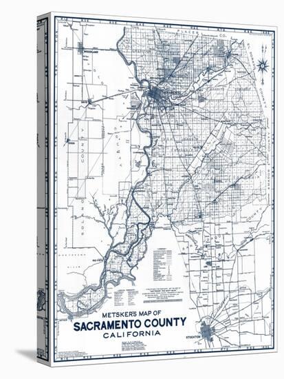 1950, Sacramento County 1950c, California, United States-null-Premier Image Canvas