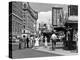 1950s New York City Times Square West 43rd Street Looking North-null-Premier Image Canvas