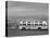 1950s Sightseeing Tour Bus Parked at Twin Peaks for View of San Francisco and Bay Area California-null-Premier Image Canvas