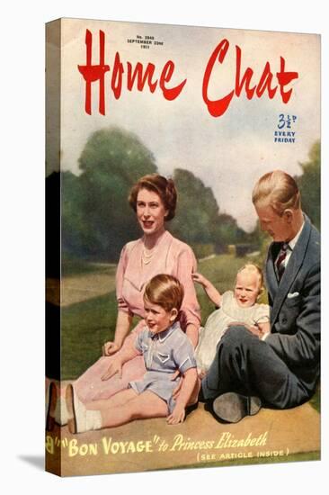 1950s UK Home Chat Magazine Cover-null-Premier Image Canvas