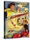 1950s UK The Wonder Book of Things to Do Book Cover-null-Premier Image Canvas