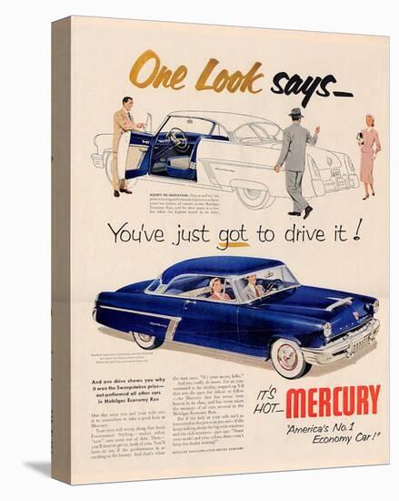 1952 Mercury - Got to Drive It-null-Stretched Canvas