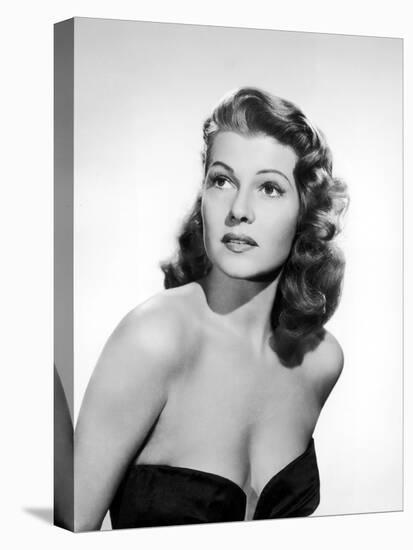 1952: Promotional portrait of American actor Rita Hayworth (1918 - 1987)-null-Stretched Canvas