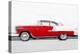 1955 Chevy Bel Air Watercolor-NaxArt-Stretched Canvas