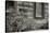 1956-Bonanzaville-B&W-Gordon Semmens-Stretched Canvas