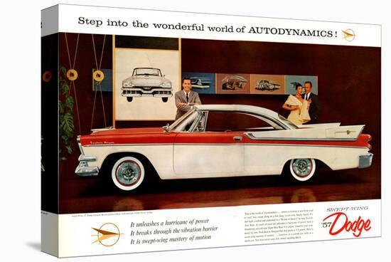 1957 Dodge Autodynamics-null-Stretched Canvas