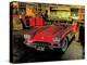 1958 Chevrolet Corvette in Garage-Derek Gardner-Stretched Canvas