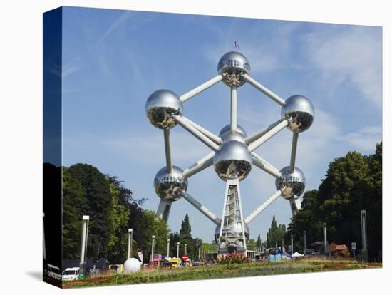 1958 World Fair, Atomium Model of An Iron Molecule, Brussels, Belgium, Europe-Christian Kober-Premier Image Canvas