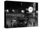 1959 Grand Central Passenger Railroad Station Main Hall Information Booth and Train Ticket-null-Premier Image Canvas