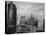 1960s Chicago, River Bridges and Downtown Skyline at Dusk Chicago,-null-Premier Image Canvas