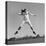 1960s QUARTERBACK JUMPING AND THROWING PASS FOOTBALL-H. Armstrong Roberts-Premier Image Canvas