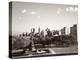 1960s Skyline Philadelphia, Pennsylvania-null-Premier Image Canvas