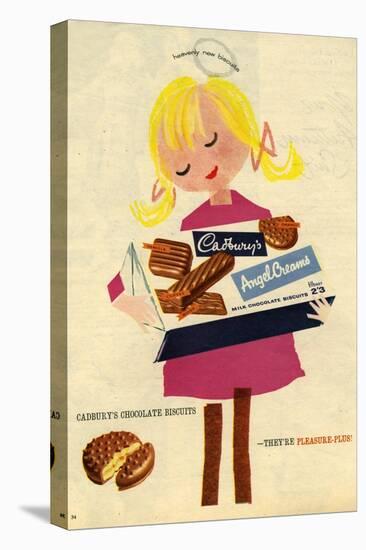 1960s UK Cadbury's Magazine Advertisement-null-Premier Image Canvas