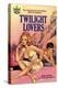 1960s USA Twilight Lovers Book Cover-null-Premier Image Canvas