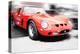 1962 Ferrari 250 GTO Watercolor-NaxArt-Stretched Canvas