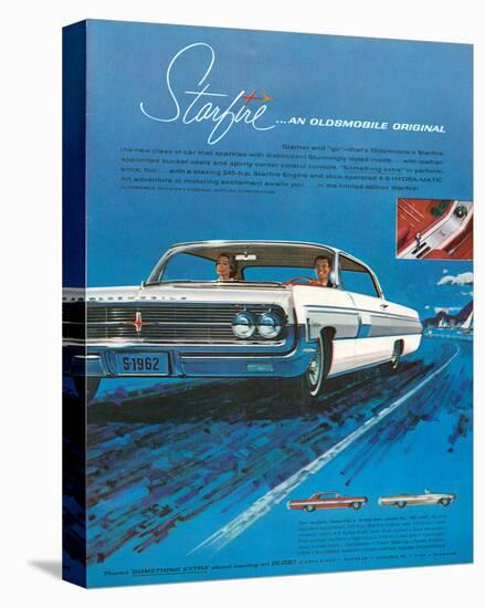 1962 GM Oldsmobile Starfire-null-Stretched Canvas