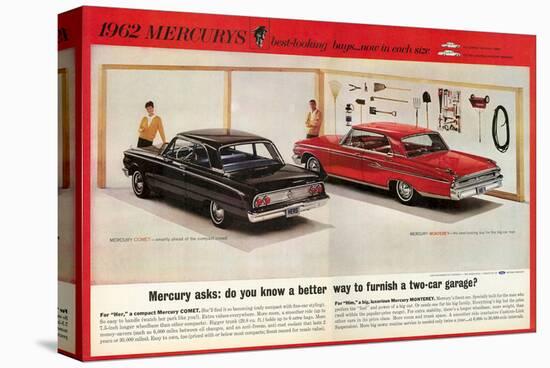 1962 Mercury-Best-Looking Buys-null-Stretched Canvas