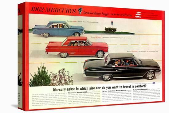 1962 Mercury-Travel in Comfort-null-Stretched Canvas