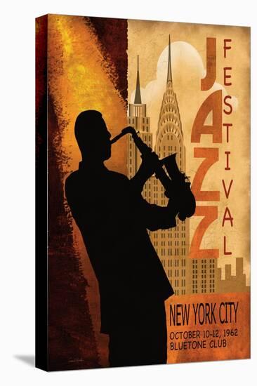 1962 New York Jazz Festival-Conrad Knutsen-Stretched Canvas