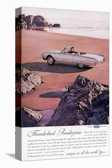 1962 Thunderbird Rendezvous-null-Stretched Canvas