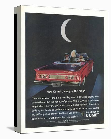 1963 Mercury Comet Moonlight-null-Stretched Canvas