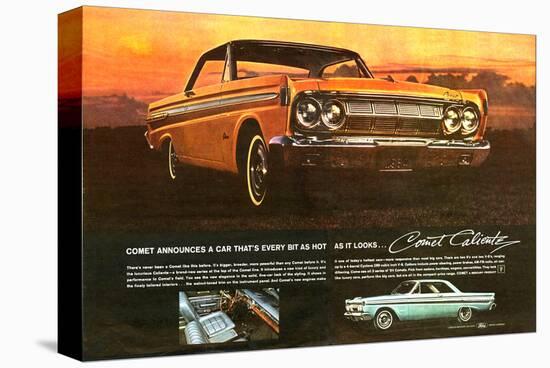 1964 Mercury-Come Caliente Hot-null-Stretched Canvas