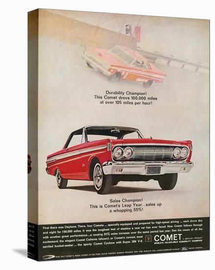 1964 Mercury - Comet Leap Year-null-Stretched Canvas